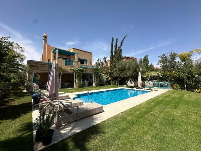 palmeraie02 Villa avec piscine à vendre à la Palmeraie de Marrakech – Résidence sécurisée
