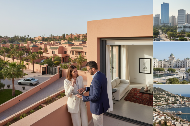 L’immobilier au Maroc : comparaison entre Marrakech et d’autres villes