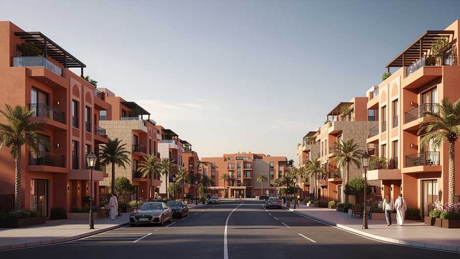 Photo du quartier Semlalia à Marrakech