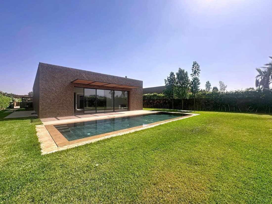 Villa contemporaine de plain-pied avec piscine privée – Route de l’Ourika - photo 1